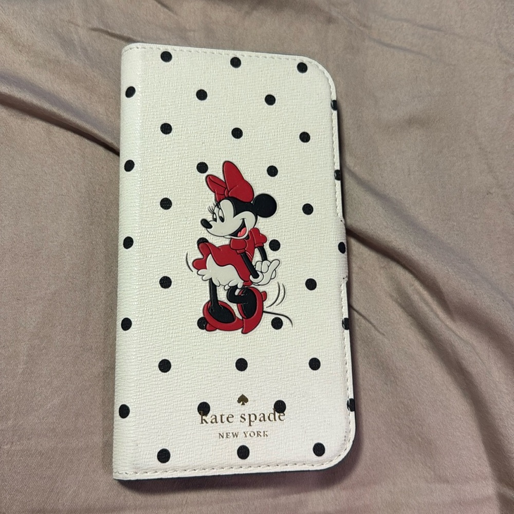 Kate Spade Minnie Mouse iPhone 13 Pro Max Casefolio